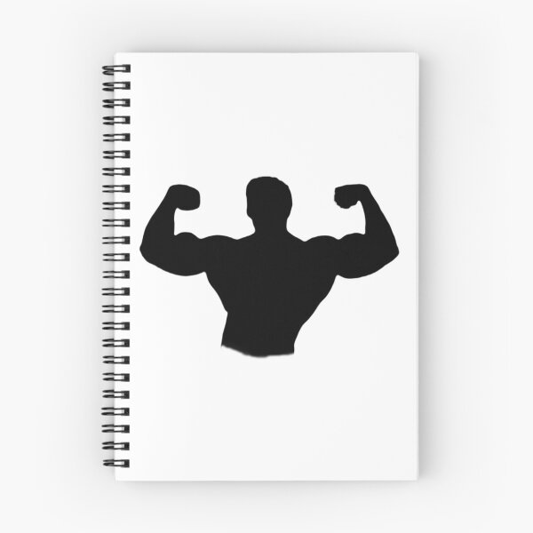 Item preview, ARNOLD SCHWARZENEGGER BLACK SILHOUETTE DOUBLE BICEPS POSE ► ICONIC // BODYBUILDING // WORKOUT designed and sold by MORE-THE-BRAND.