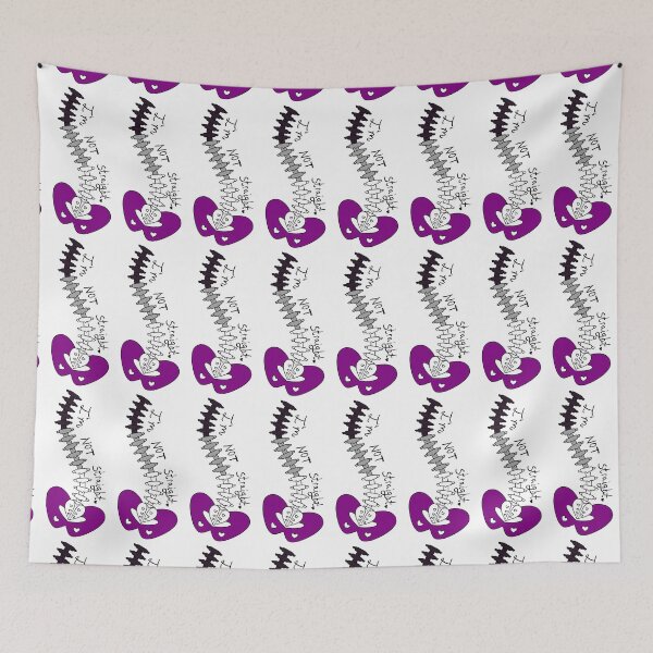Item preview, Not Straight - Asexual designed and sold by WhiteRabbitZero.