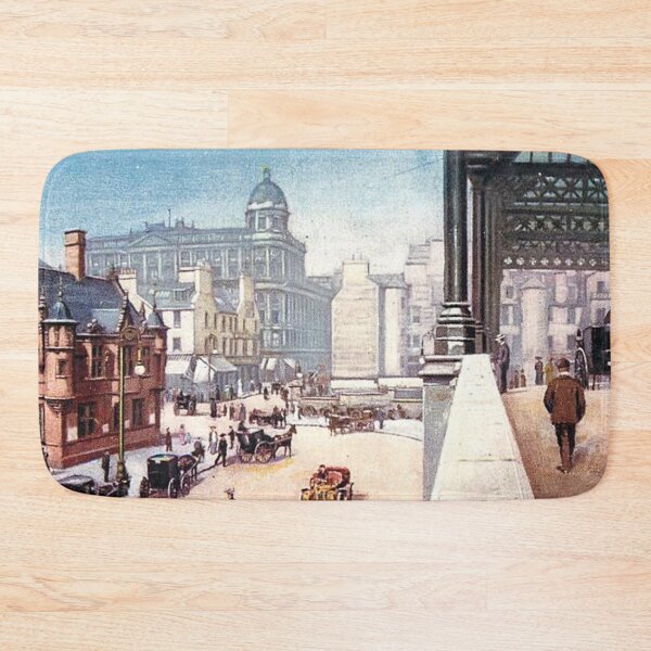 Item preview, Vintage Illustration of Subway Station, St. Enoch Square, Glasgow designed and sold by yourscotland.