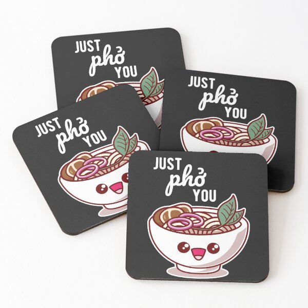 Item preview, Just Pho You Just For You Kawaii Cute designed and sold by MeowsAndMakes.