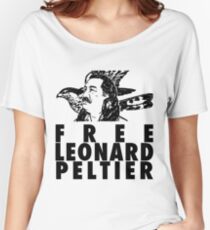 Kostenlos Leonard Peltier Loose Fit T-Shirt