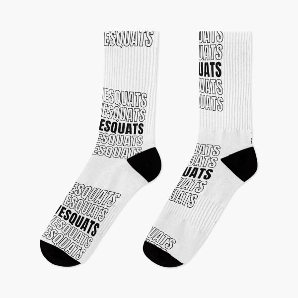 Item preview, I Love Squats Repeated Text Black - Funny Gym designed and sold by GymWearDepot.