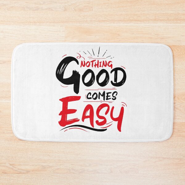 Item preview, Nothing Good Comes Easy Fitness Workout Gym Bodybuilding designed and sold by ALYODESIGN.