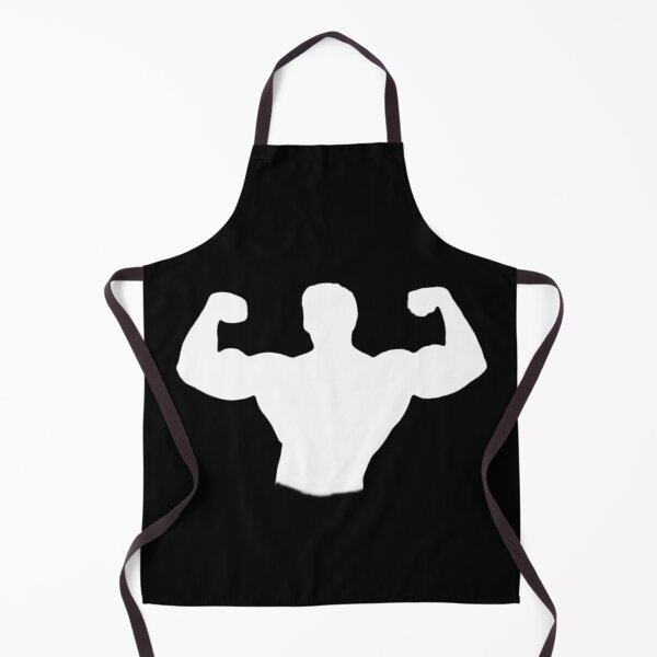 Item preview, ARNOLD SCHWARZENEGGER WHITE SILHOUETTE DOUBLE BICEPS POSE ► ICONIC // BODYBUILDING // WORKOUT designed and sold by MORE-THE-BRAND.