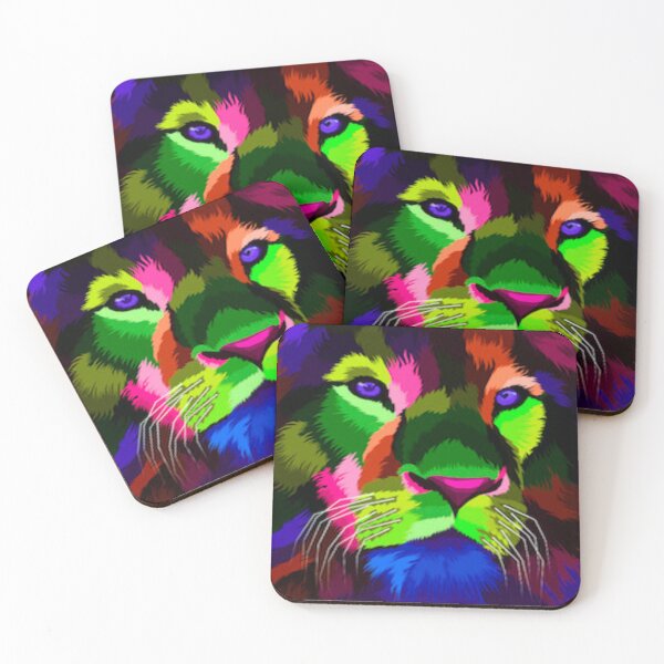 Item preview, Colorful tiger designed and sold by Cyber-Spider.