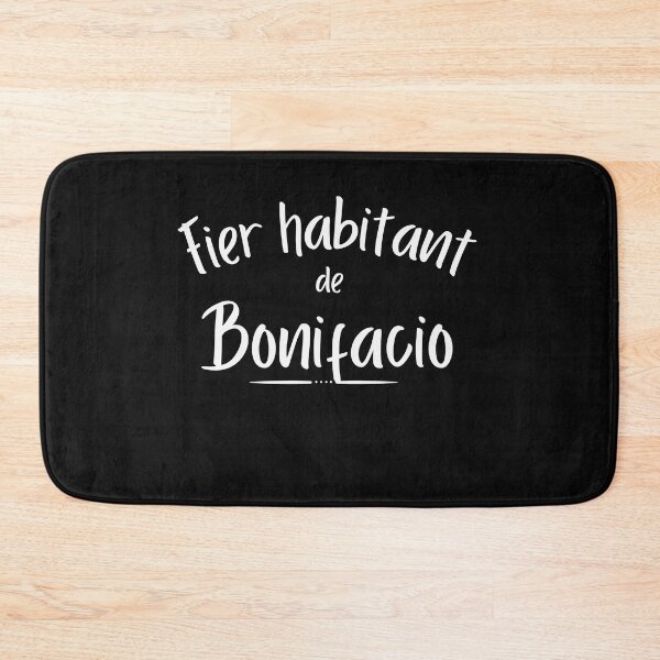 Item preview, Fier habitant de bonifacio designed and sold by Smileycreation.