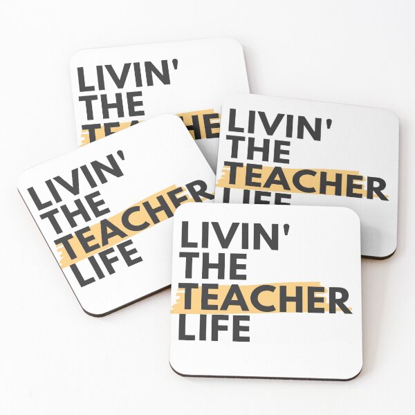 Item preview, Livin' the Teacher Life designed and sold by AlleyLoop.