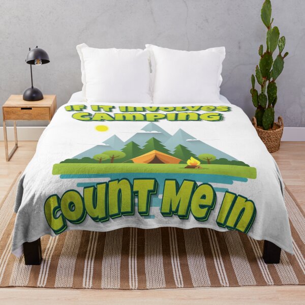 Item preview, If It Involves Camping Count Me In designed and sold by FiveNiches.