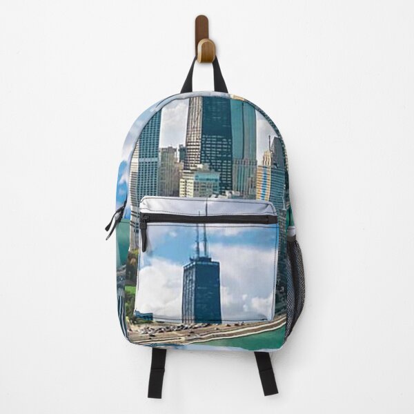 Item preview, Chicago Skyline, Second City, Sears Tower, Chicago river, Chicago, Illinois, Skyscrapers, Lake Michigan designed and sold by Nostrathomas66.