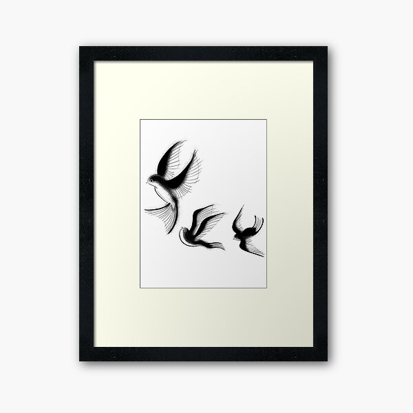 Item preview, Free blackink birds designed and sold by Diox-strangest.