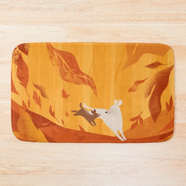 Item preview, Dogs in Autumn designed and sold by cqgdesign.