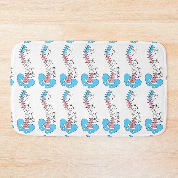 Item preview, Not Straight - Transgender designed and sold by WhiteRabbitZero.