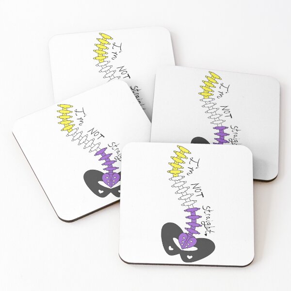 Item preview, Not Straight - Nonbinary designed and sold by WhiteRabbitZero.