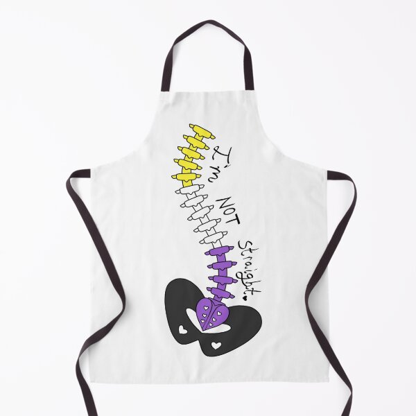 Item preview, Not Straight - Nonbinary designed and sold by WhiteRabbitZero.