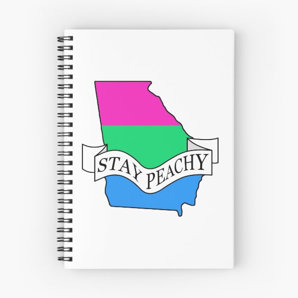 Item preview, Stay Peachy Georgia Polysexual Pride designed and sold by BiPlusGeorgia.
