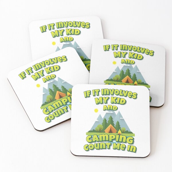 Item preview, If It Involves My Kid And Camping Count Me In designed and sold by FiveNiches.