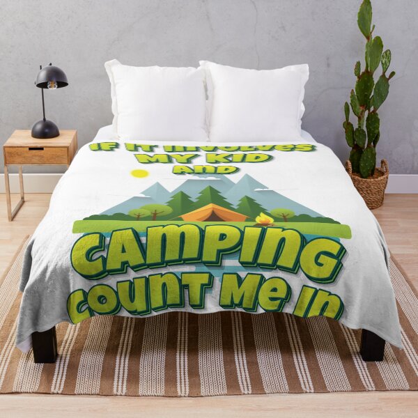 Item preview, If It Involves My Kid And Camping Count Me In designed and sold by FiveNiches.