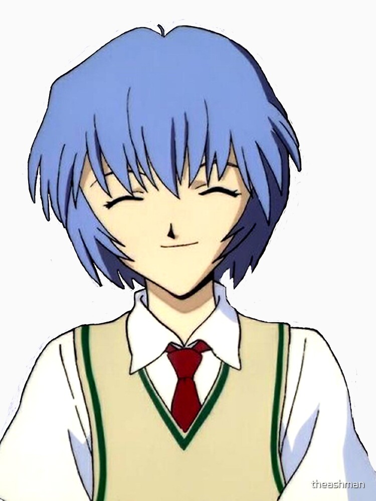 evangelion rei smile