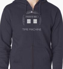 TIME MACHINE Zipped Hoodie