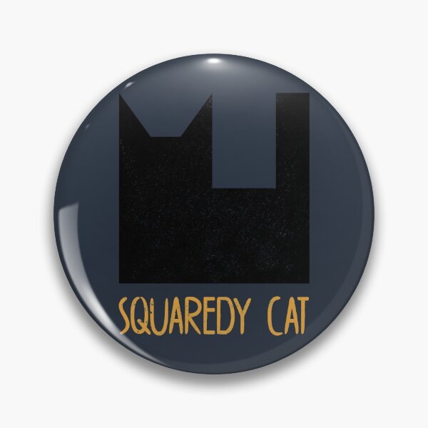 Artikelvorschau, Squaredy Cat Pun entworfen und verkauft von Creatively Torn.