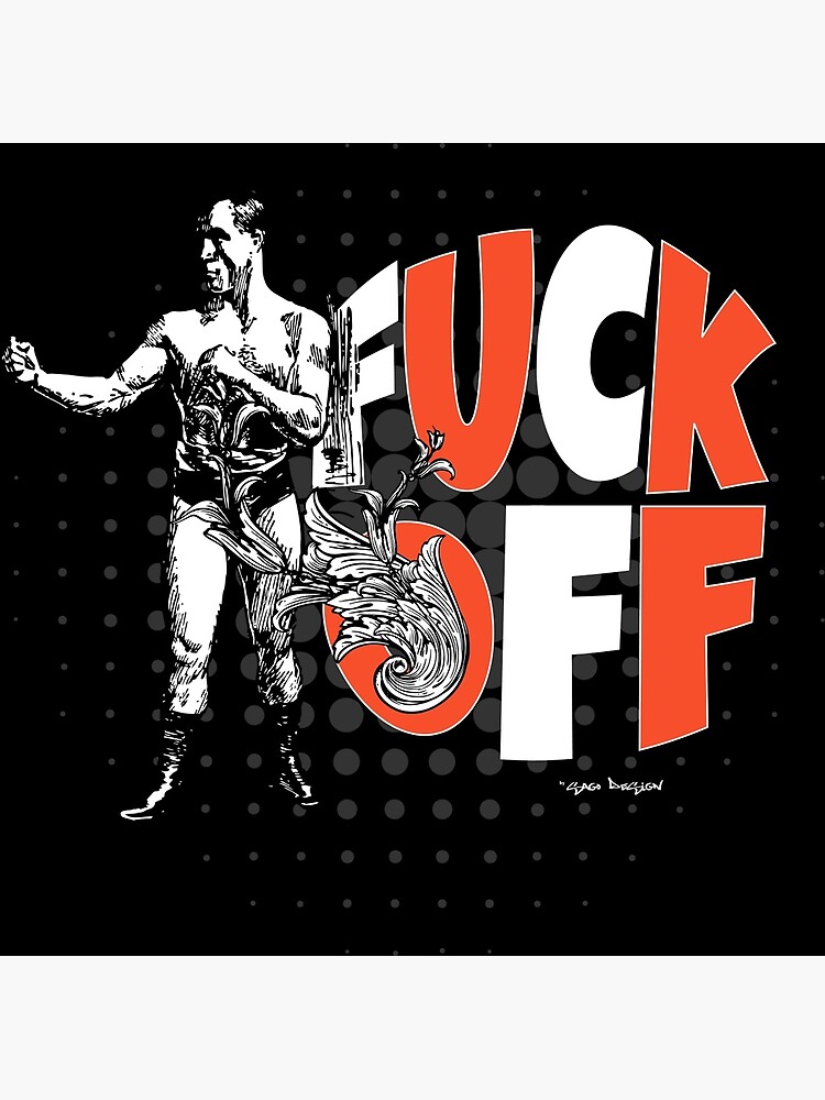 Fuck Off Fuck You Middle Finger T-Shirts and Gifts Metal Print for Sale by  Sago-Design