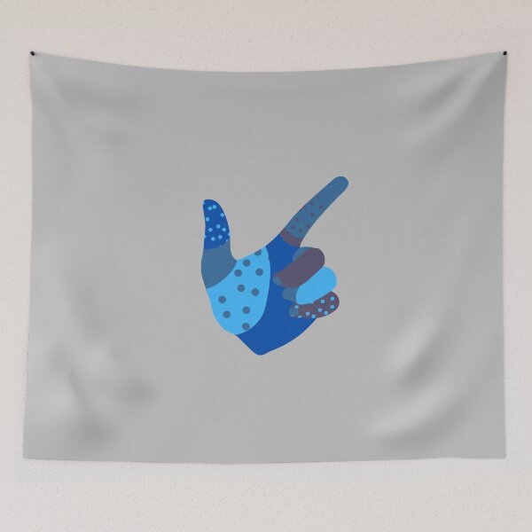 Item preview, hadn sign designed and sold by BLOBBOF.