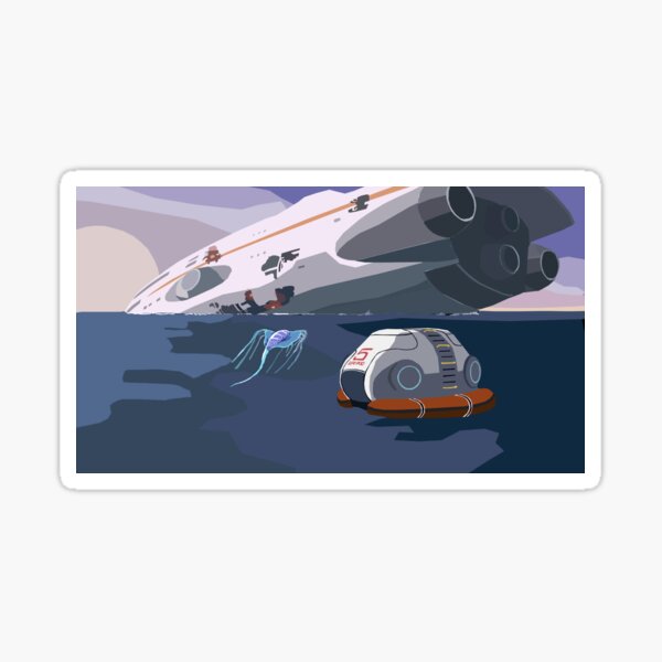 Item preview, Subnautica Art designed and sold by Shineytrooper.
