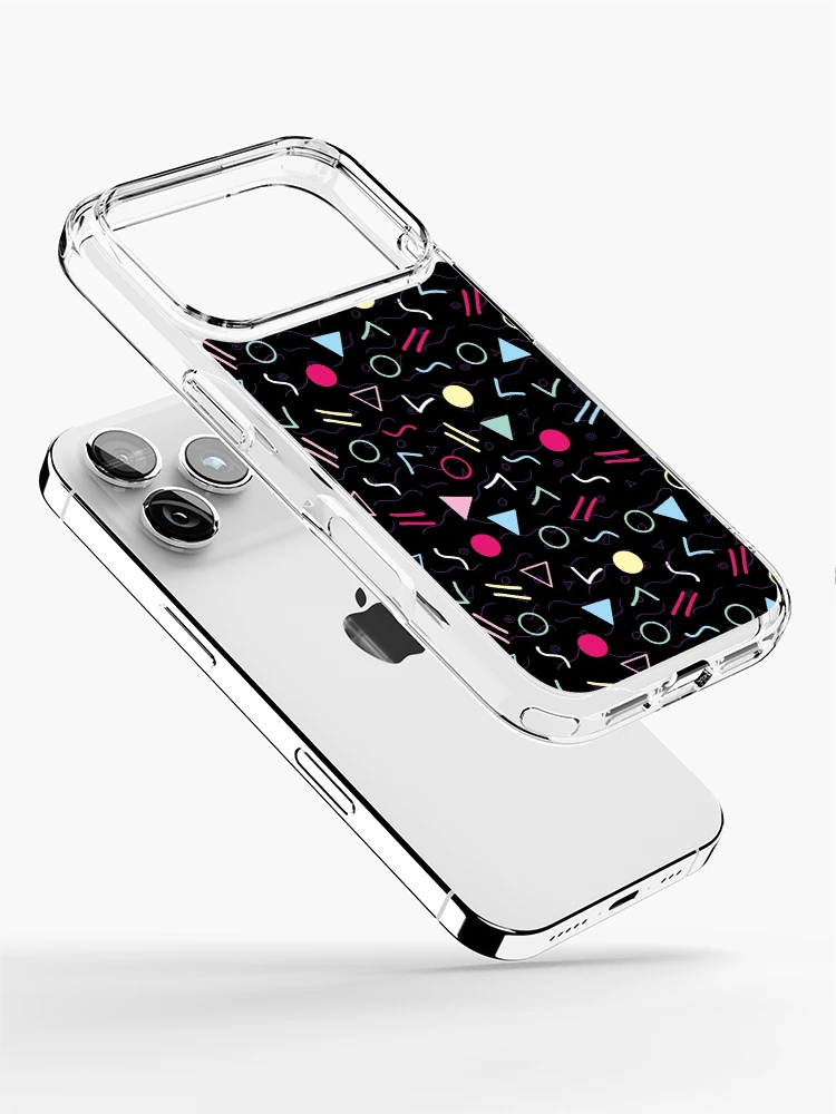 Thumbnail 2 of 5, iPhone Case, Cool Symbol Retro Pattern designed and sold by PatternTale.