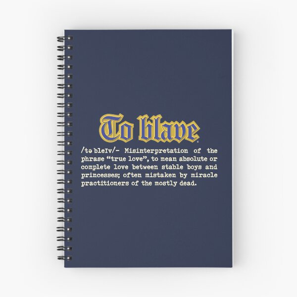 Item preview, To Blave Definition designed and sold by CuriousCurios.
