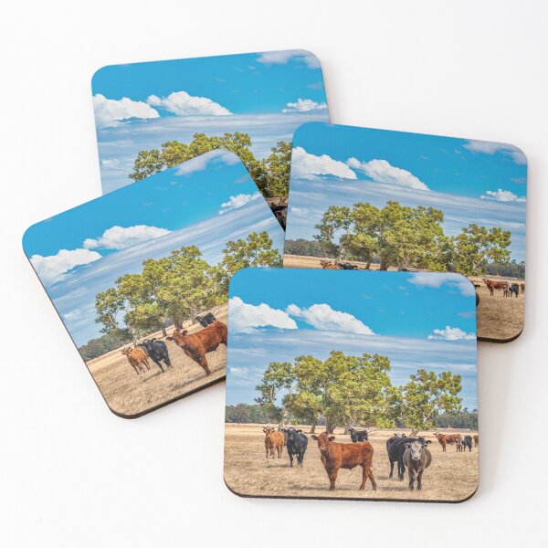 Item preview, Cows grazing in the meadow designed and sold by Ricjacyno.