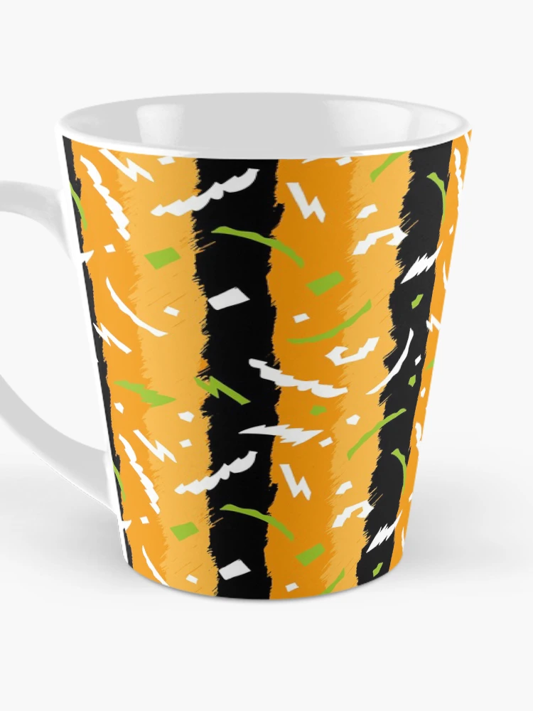 Thumbnail 3 of 4, Coffee Mug, Tiger Skin Abstract Retro Pattern designed and sold by PatternTale.