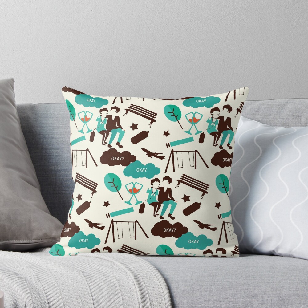 Item preview, Throw Pillow designed and sold by risarodil.