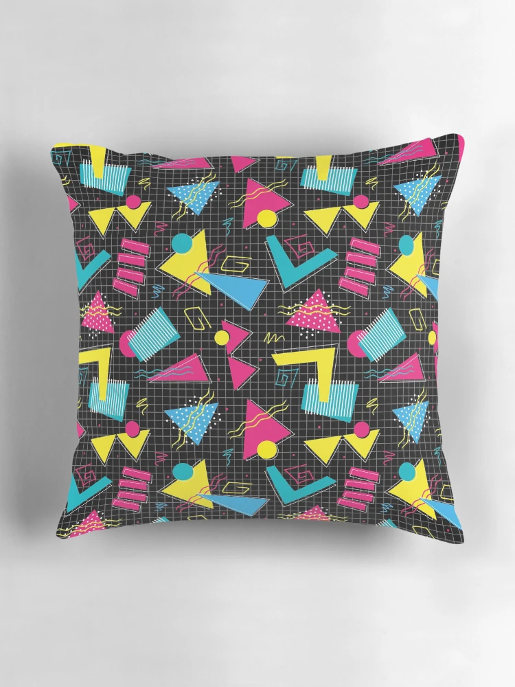 Thumbnail 3 of 4, Pillow, Geometric Retro Pattern designed and sold by PatternTale.