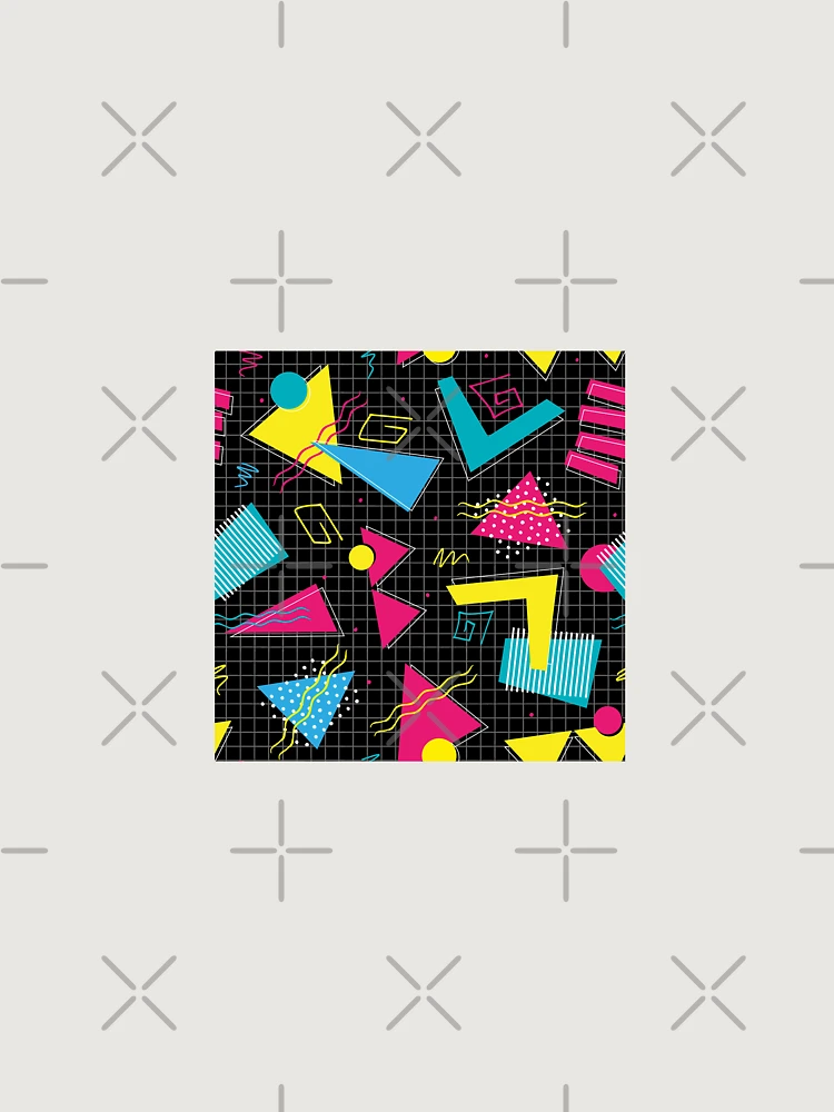 Thumbnail 6 of 6, Premium Oversized Hoodie, Geometric Retro Pattern designed and sold by PatternTale.