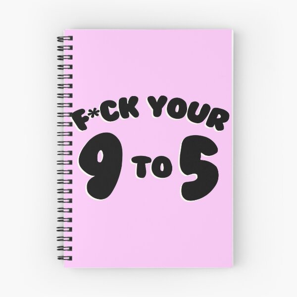 Item preview, F*ck Your 9 to 5 (black) designed and sold by crisisclub.