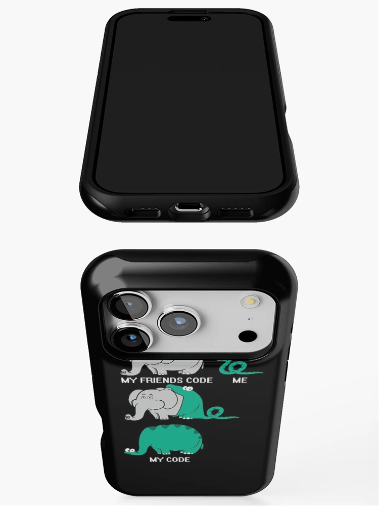 Thumbnail 3 of 4, iPhone Case, Coder Developer Programming Software Engineer Programmer designed and sold by DishianPaxtin95.