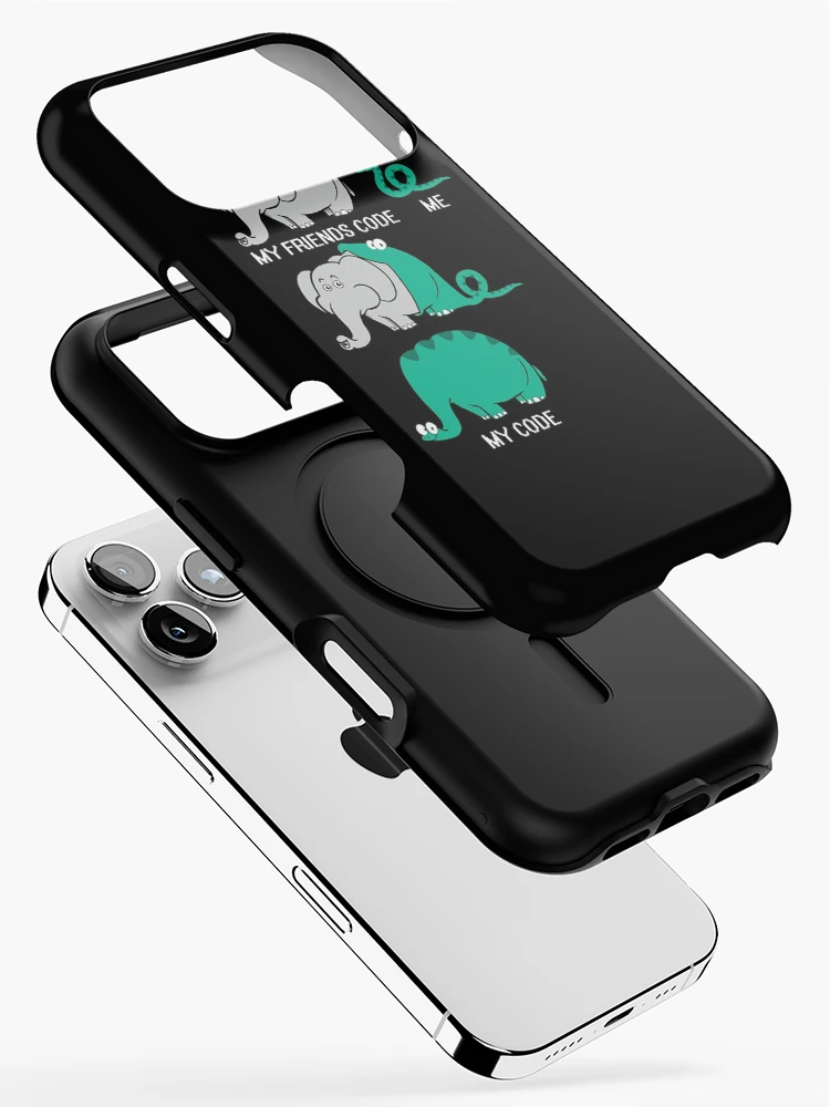 Thumbnail 2 of 4, iPhone Case, Coder Developer Programming Software Engineer Programmer designed and sold by DishianPaxtin95.
