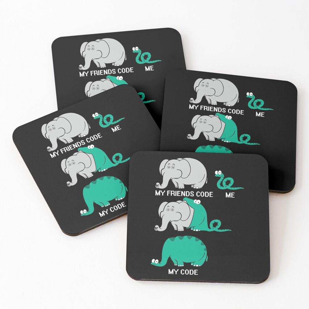 Item preview, Coasters (Set of 4) designed and sold by DishianPaxtin95.