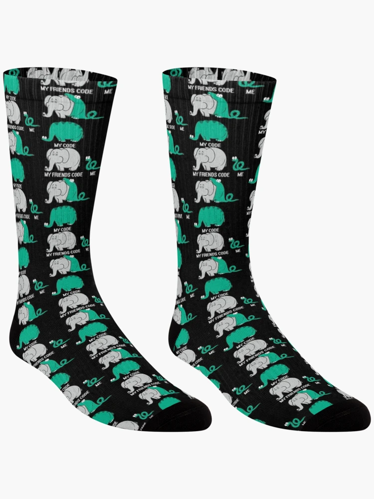 Thumbnail 3 of 5, Socks, Coder Developer Programming Software Engineer Programmer designed and sold by DishianPaxtin95.
