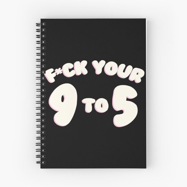 Item preview, F*ck Your 9 to 5 (white) designed and sold by crisisclub.