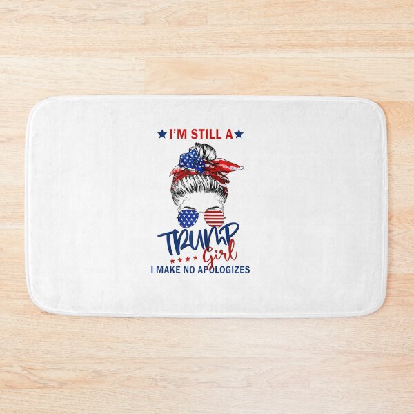 Item preview, Womens Messy bun I'm still a trump girl I make no apologies designed and sold by wilsonart91.