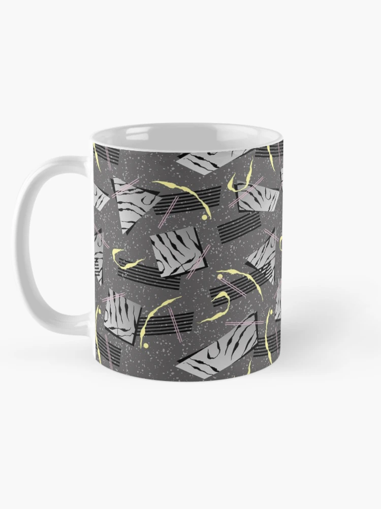 Thumbnail 5 of 6, Coffee Mug, Geometric Abstract Retro Pattern designed and sold by PatternTale.
