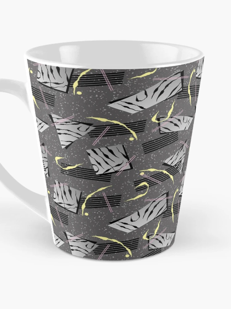 Thumbnail 3 of 4, Coffee Mug, Geometric Abstract Retro Pattern designed and sold by PatternTale.