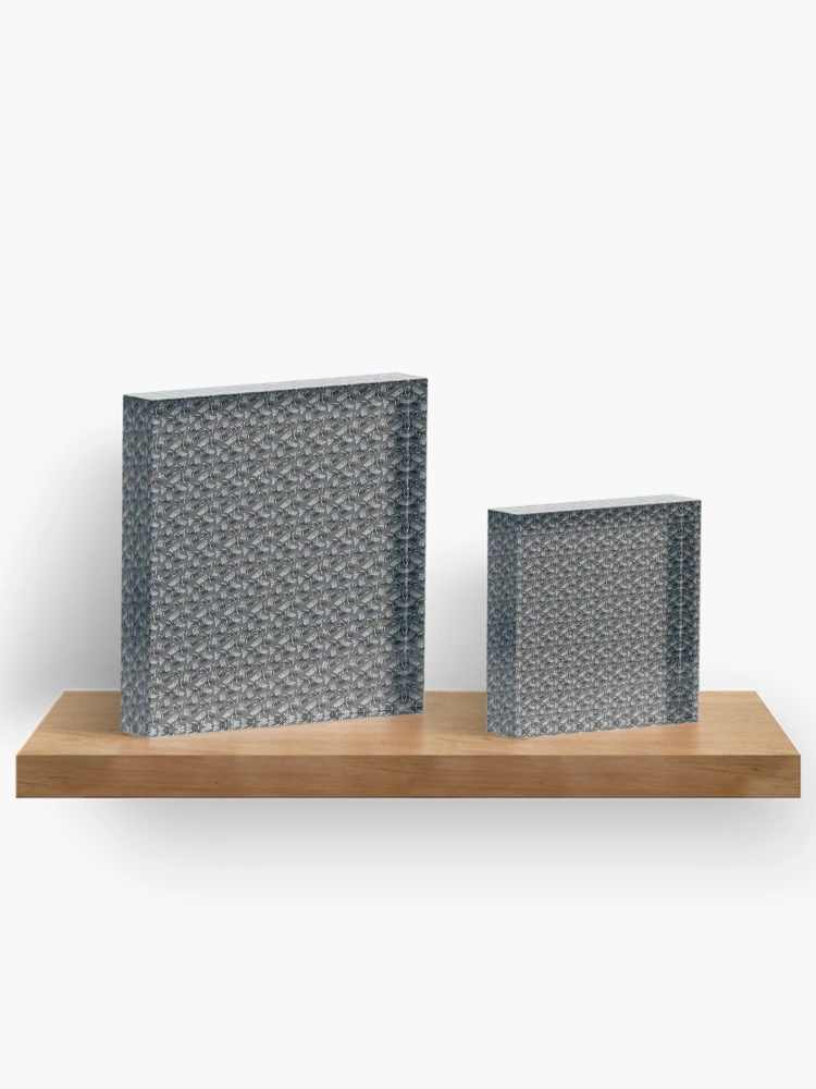 Thumbnail 3 of 5, Acrylic Block, Geometric Abstract Retro Pattern designed and sold by PatternTale.