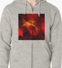 Crumpled Zipped Hoodie