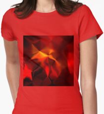 Crumpled Women's Fitted T-Shirt