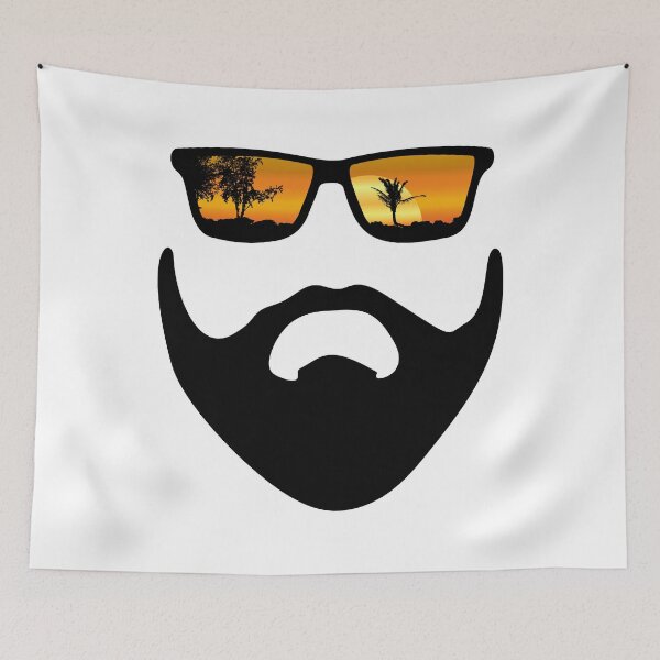 Item preview, Summer Beard and Sunglasses Beach Vacation Dreams designed and sold by TKsTees.