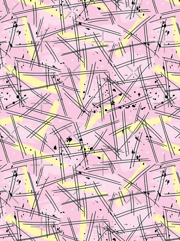 Thumbnail 5 of 5, iPhone Case, Scratch Retro Pattern designed and sold by PatternTale.