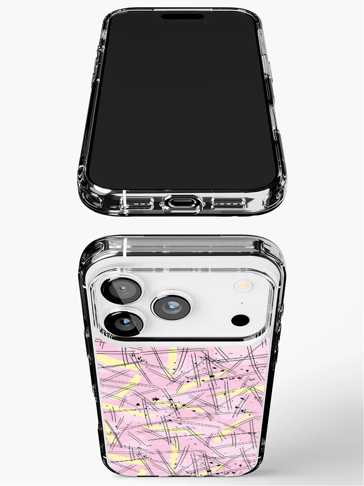 Thumbnail 3 of 5, iPhone Case, Scratch Retro Pattern designed and sold by PatternTale.
