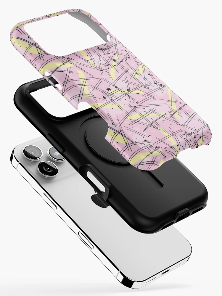 Thumbnail 2 of 4, iPhone Case, Scratch Retro Pattern designed and sold by PatternTale.